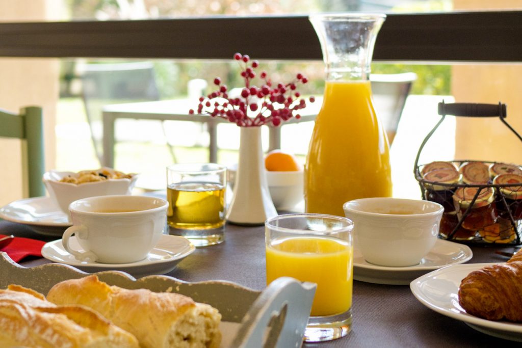 petit-déjeuner à Carcassonne